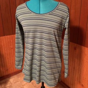 LuLaRoe - striped, long sleeve top (brand new)